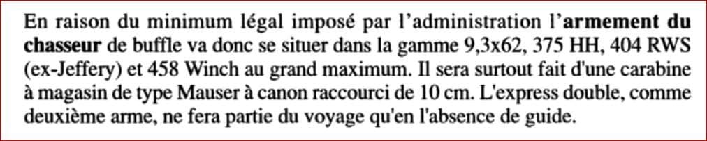 livre la chasse du buffle 2