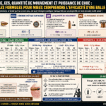 Énergie cinétique, ECS, quantité de mouvement : quels critères mesurent vraiment l'efficacité d'une balle ? énergie cinétique
