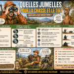 Quelles jumelles pour la chasse et le tir ? Accessoires. jumelles