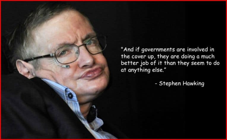 stephen hawkin extraterrestre aliens