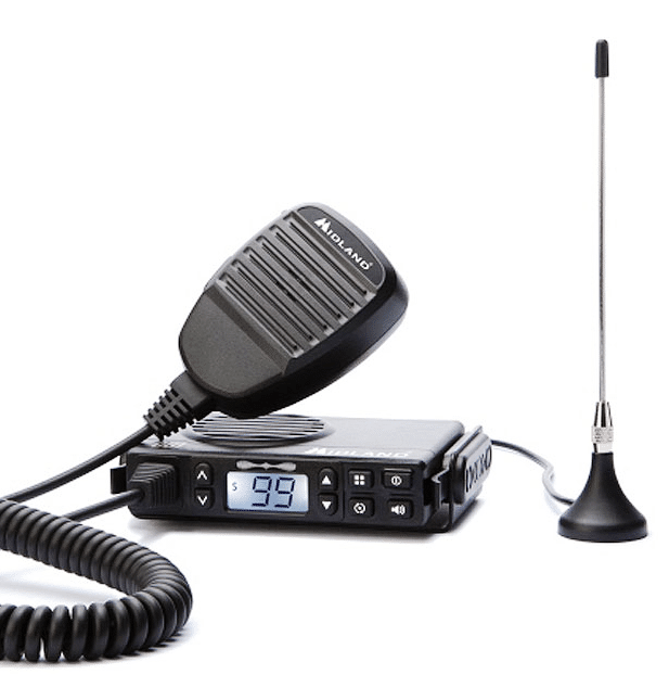 Talkie-Walkie chasse : Midland GB1 PMR 446 pour voiture. midland-gb1 pmr446