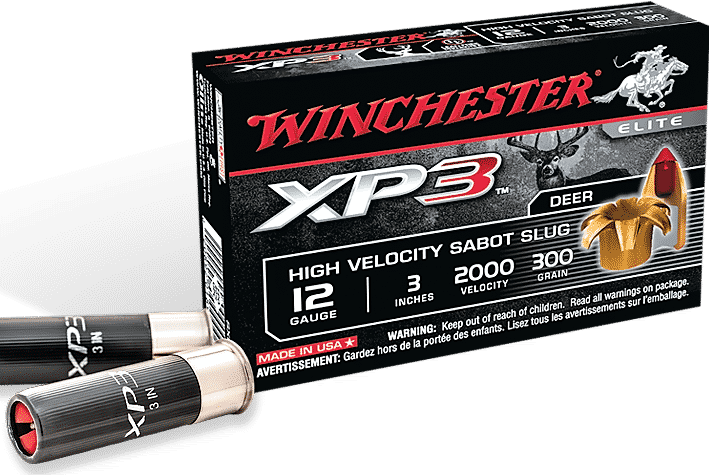 winchester elite XP3 deer calibre 12