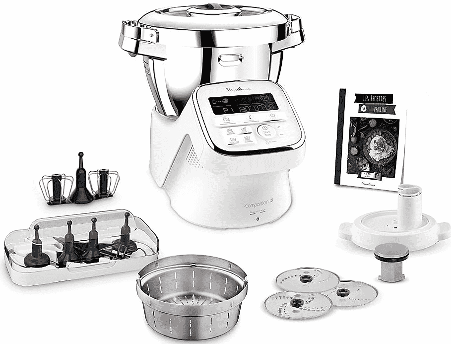 Robot cuiseur MOULINEX Connect I-Companion XL YY4418FD. moulinex