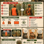 Gilet orange en battue : Comment réduire sa signature humaine tout en restant visible gilet orange