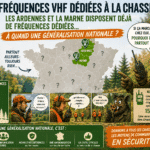 Les Ardennes et la Marne disposent de fréquences VHF dédiées : À quand une généralisation nationale ? chasse fréquences VHF
