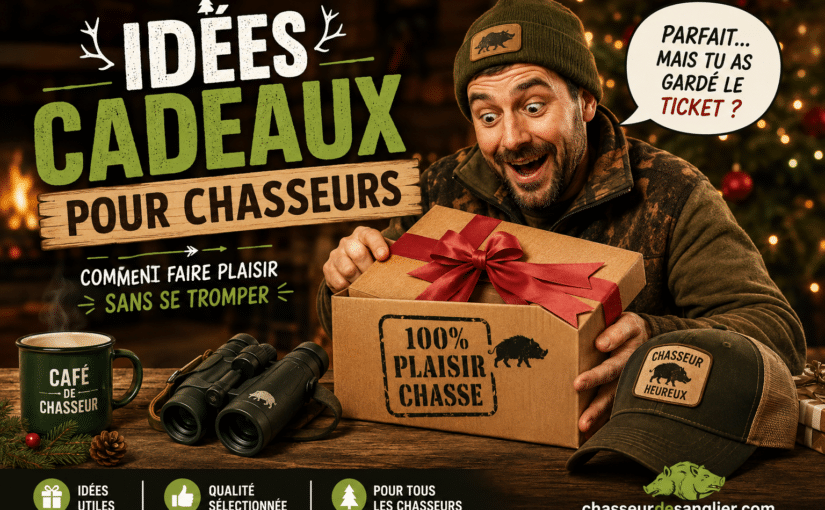 🎁 Notre sélection d&rsquo;idées cadeaux pour les passionnés de chasse, de tir et de nature.