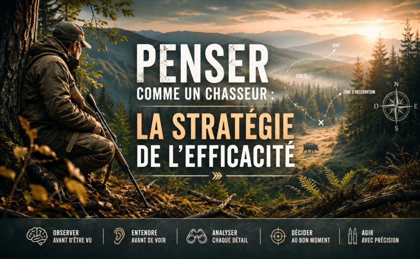 Penser comme un chasseur : La stratégie de l&rsquo;efficacité.
